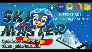 SKI MASTER V2 Facebook Ads + Admob + Android Studio by gradle screenshot 1