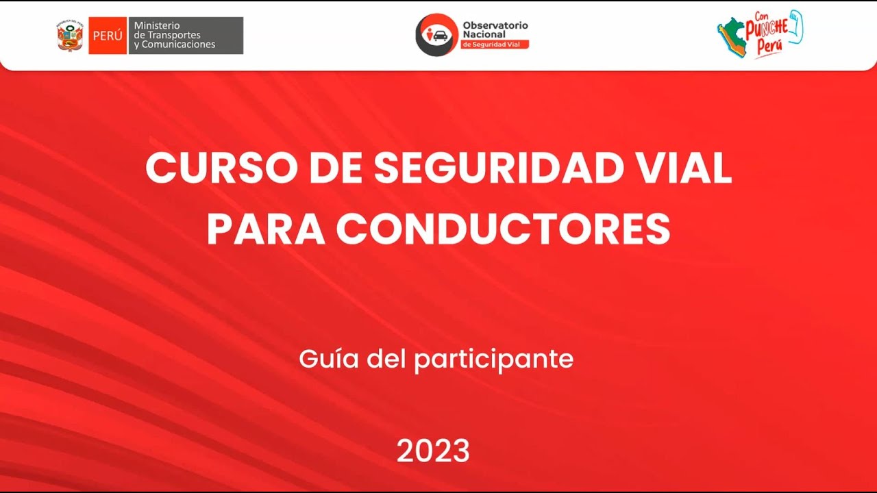 Videotutorial - Curso Seguridad Vial para Conductores para reducción de ...