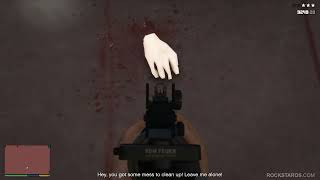 Mollys Hand Is All Thats Left After She Got Sucked Into The Jet Engine Gta 5
