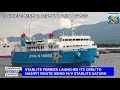 SHIPPING NEWS EXPRESS | Starlite Ferries launches its Cebu-Nasipit Route using M/V Starlite Saturn