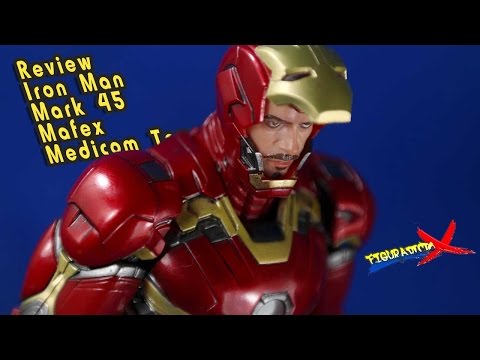 mafex iron man mark 45