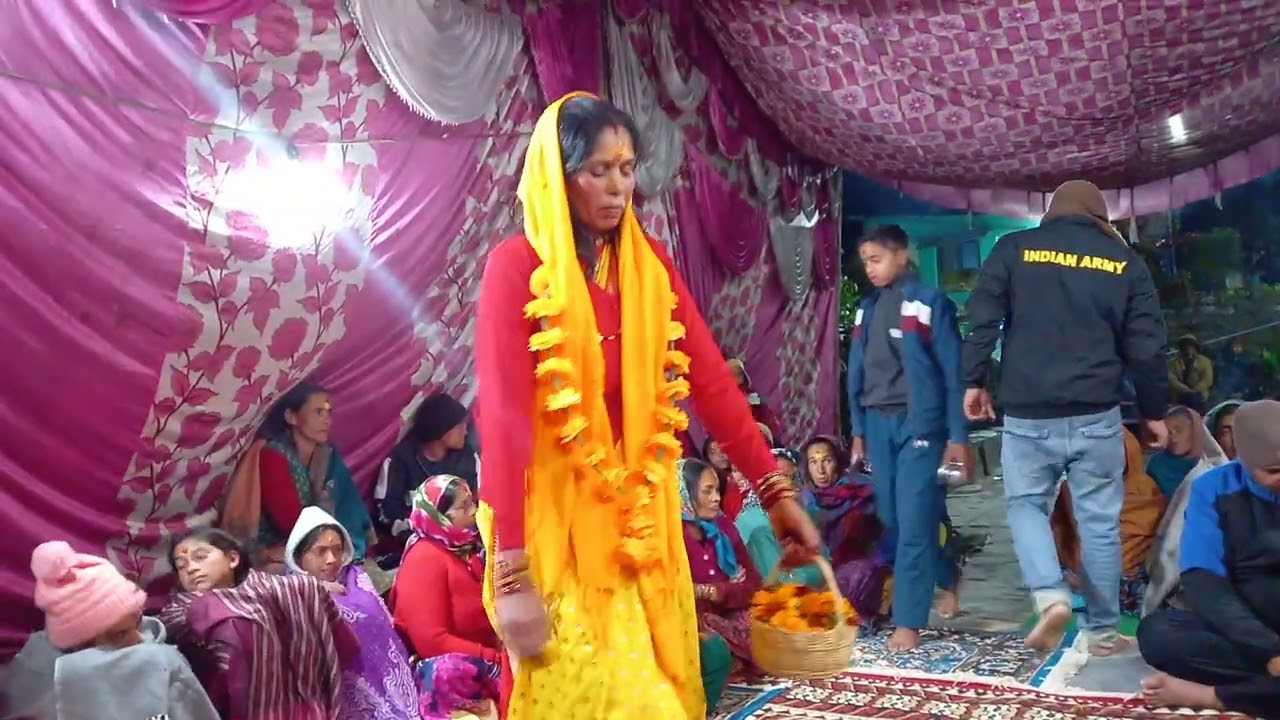 रावण शिला तुगंनाथ की आछरी फूलो के बगवान मे।गुर उमेद पटवाल जी # dilbar Pahadi jagar 