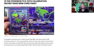Fake or real RGB Rarity, Geodude scandal, 30th anniversary set, Pokémon Center ETB drops