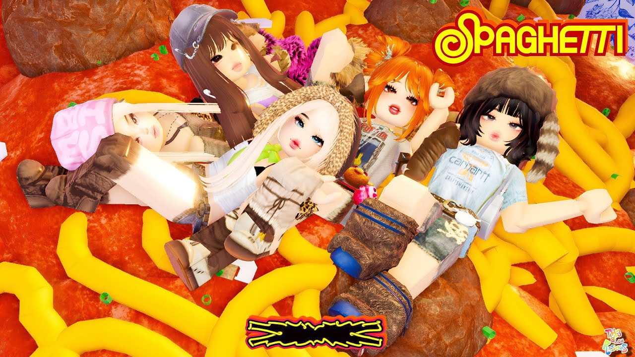 BLOXRASCALS 'SPAGHETTI' MV | ROBLOX KPOP COVER