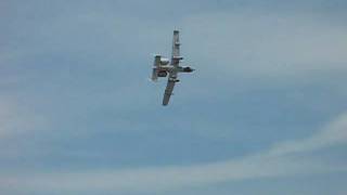 A-10 Simulated Attack Run