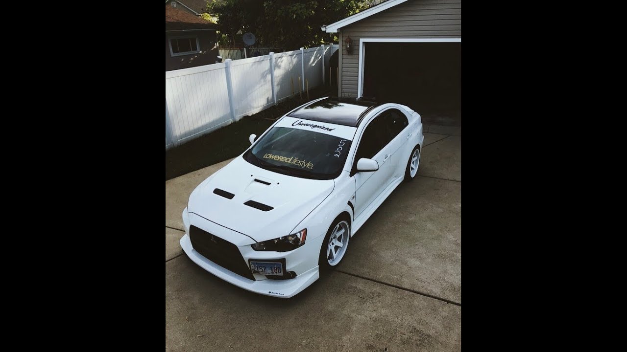Roof Wrap On An Evo X! YouTube