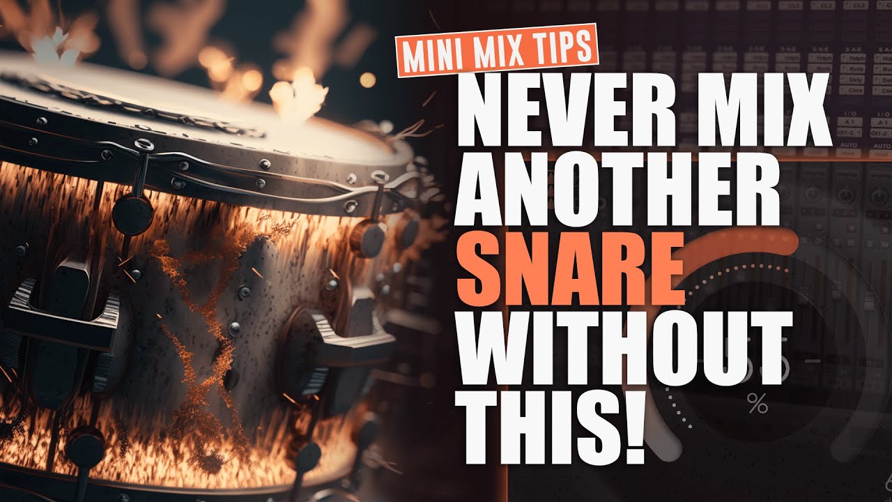 Never Mix Another Snare Drum Without THIS