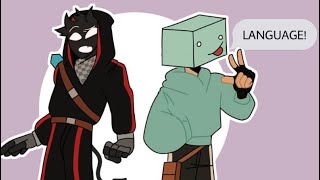 Skeppy Annoys Badboyhalo by repeatedly saying Language