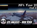 Los Angeles to New York JFK, PMDG 777 [NFL Tour 21, Week 6] [P3D] [VATSIM]