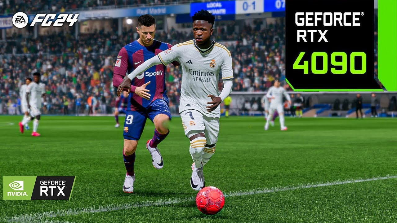 EA SPORTS FC 24 El-CLASICO RTX 4090 PC GAMEPLAY - ULTRA MAX SETTINGS - YouTube