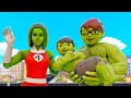 Hero Hulk Brewing Baby But Pregnant Story - Scary Teacher 3D Multiverse Zombie