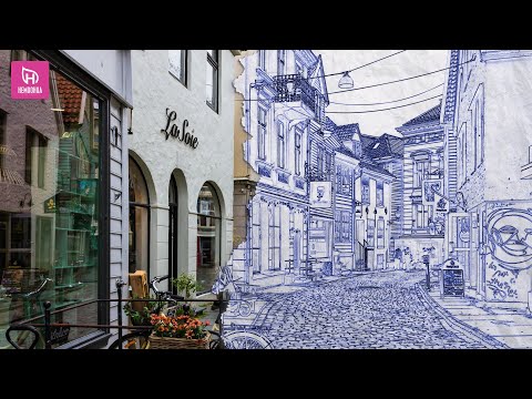 Chuyển Đổi Ảnh Thường Sang Tranh Vẽ Bút Bi | Hẻm Đồ Họa