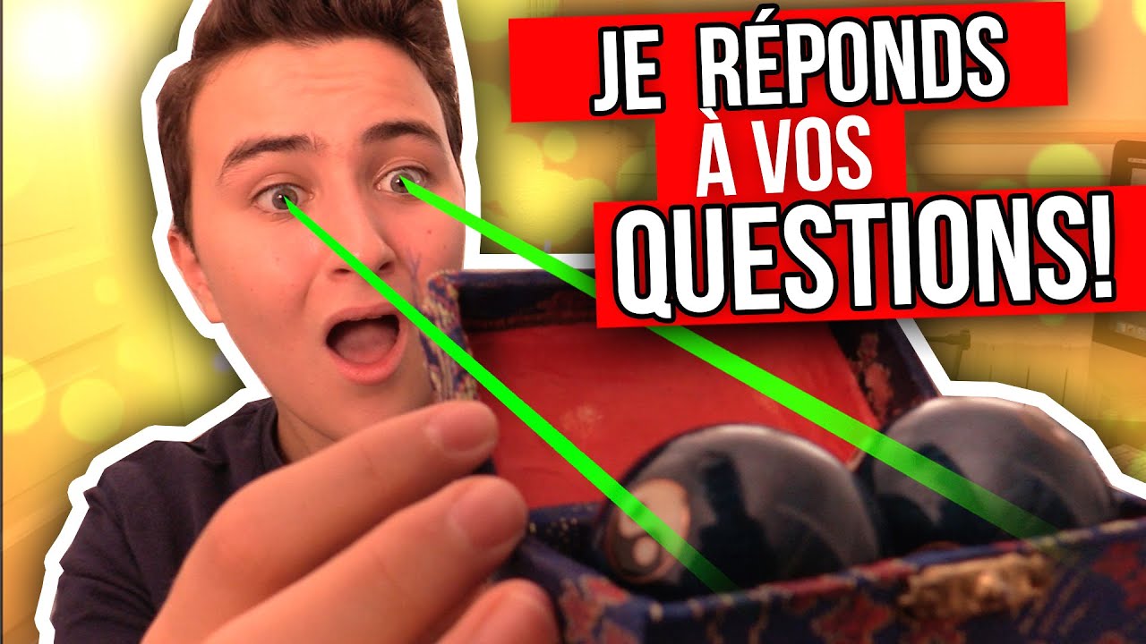 HUGOPOSAY RÉPOND À VOS QUESTIONS ! - (le Vendredi des Vrais!)