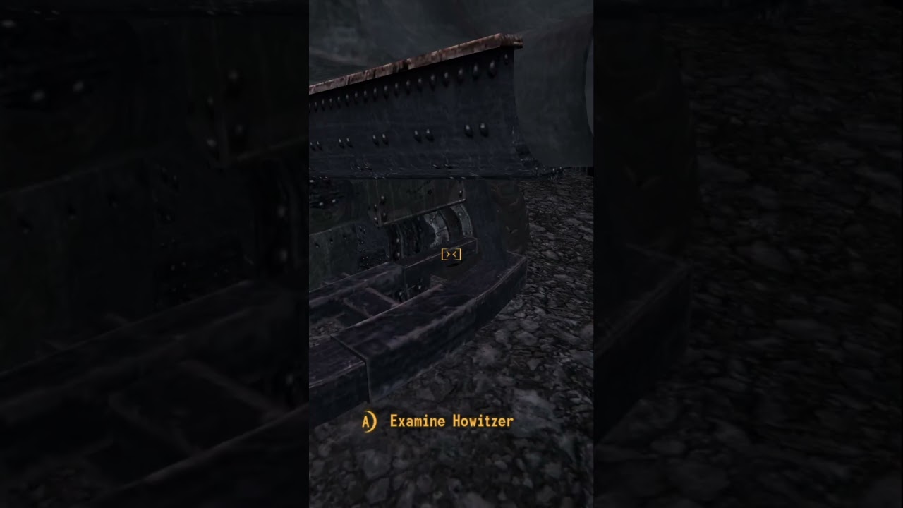 У гаубицы в New Vegas самая ужасная текстура? (выглядит как деревянная) 