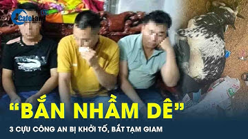 Khởi tố, bắt tạm giam 3 cựu công an bắn dê của dân | CafeLand