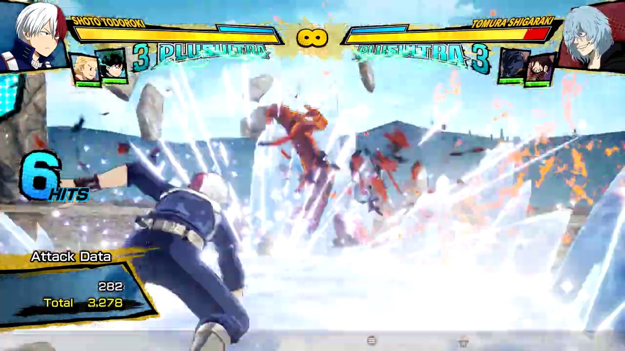 Shoto Todoroki Advanced Combo - My Hero One's Justice 2 - YouTube