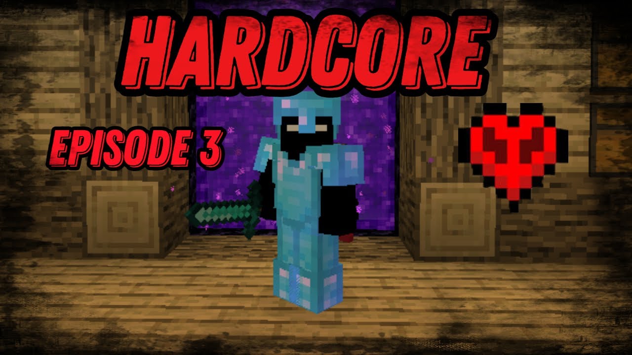 I got full Enchanted Diamond Armor in Minecraft Hardcore Ep #3 - YouTube