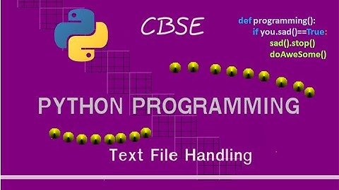 Text File Handling 1