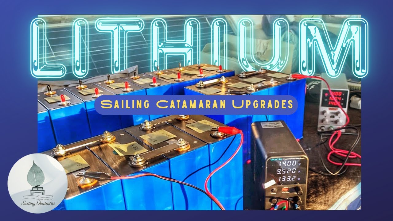 Catamaran Life in Greece: DIY Lithium Battery & Solar Panel Upgrade!