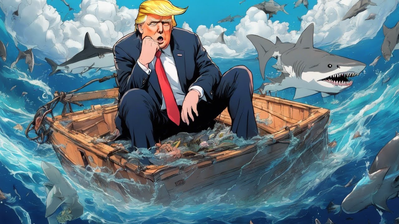 Donald Trump Batteries versus Sharks YouTube