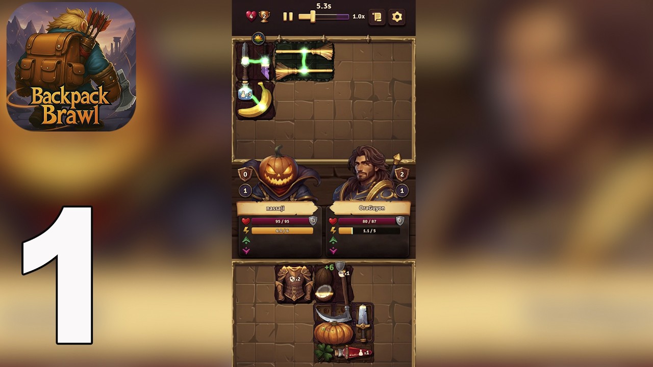 Backpack Brawl — Hero Battles - Gameplay Walkthrough part 1(iOS,Android ...