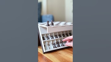 A book that turns into chess