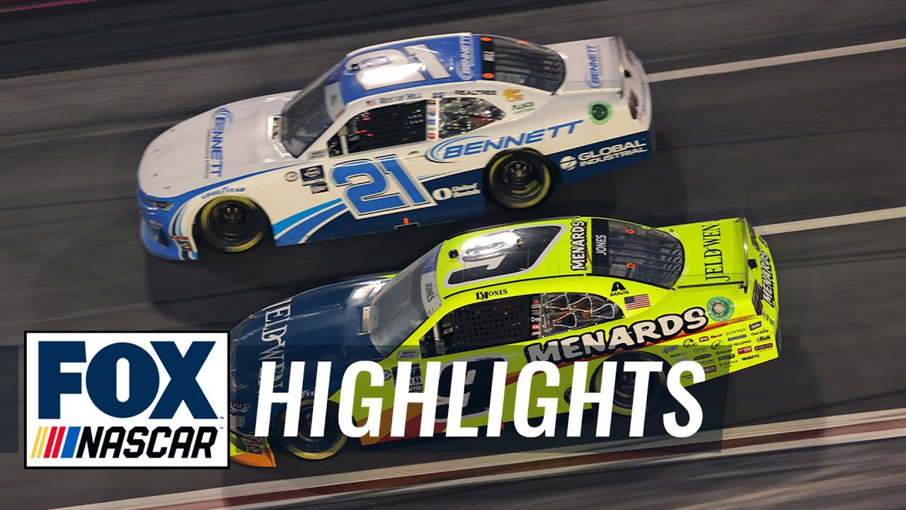 NASCAR Xfinity series Raptor King Tough 250 Highlights NASCAR on FOX