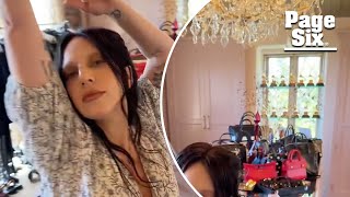Lady Gaga gives rare glimpse inside her $22.5M Malibu mansion’s massive walk-in closet