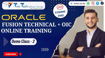 Oracle Fusion Technical + OIC Training | Oracle Integration Cloud Online Training Course Demo - 2