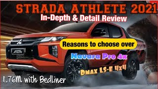 Detailed and In-depth Car Review (Mitsubishi Strada Athlete 2021)