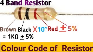 Calculate Resistor Colour Code | Resistance | SRV Studyroom