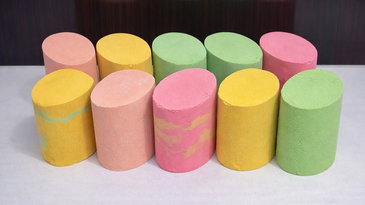 ASMR curnchy baking soda | new shapes | Holiday Rainbow🌈| pastel baking soda Asmr #relax