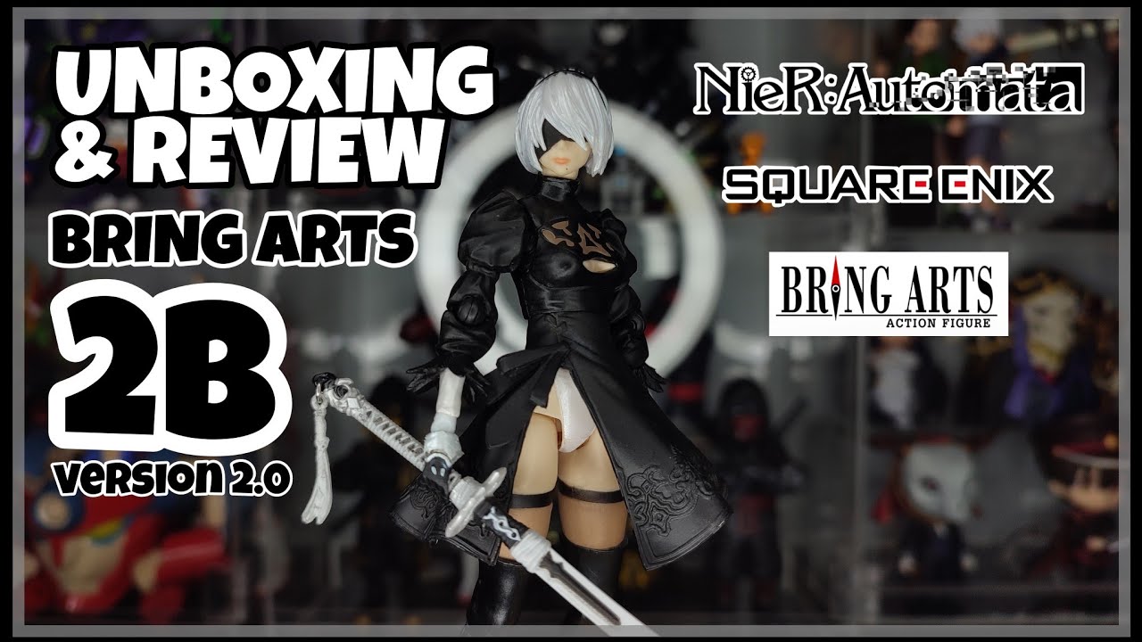 Square Enix Bring Arts Nier: Automata Yorha No. 2 Type B 2.0 (Re-Run), Figures & Dolls Action Figures