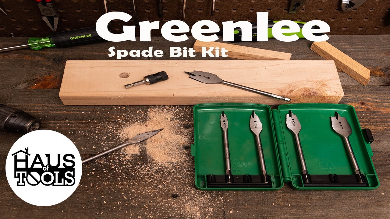 6-Piece Greenlee 34AR-6 Self-Feeding Spade Bit Kit