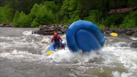 Upper Ocoee Carnage: Raft Crashes & Godzilla Swims | Whitewater Rafting Fails