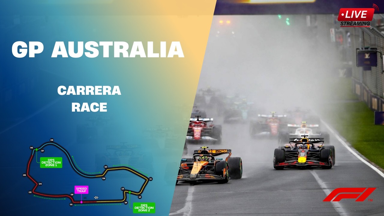 F1 EN VIVO🔴GP AUSTRALIA CARRERA COMPLETA - COMENTARIOS EN ESPAÑOL - Ivanin 8