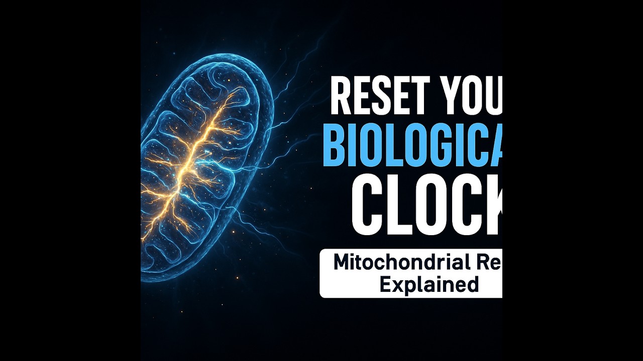 How Mitochondrial Repair Resets Your Biological Clock | NAD+, Hormesis & Longevity Science