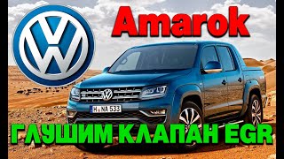 Volkswagen Amarok 2.0 diesel: удаление клапана ЕГР, увеличение мощности +36 л.с.