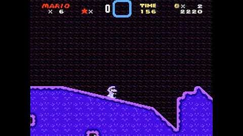 Demonstration of my SMW hack (very very early stage)