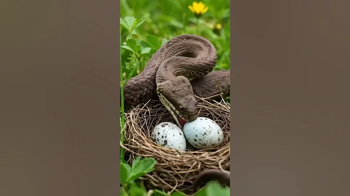 SNAKE EATING EGGS! #eggs #snake #shorts #viral #viral video#animals #animalshorts