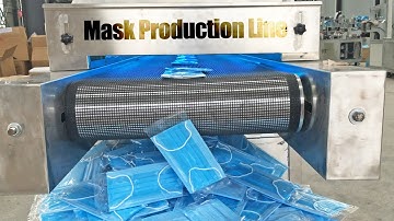 3ply Surgical Mask Making Machine With Packing & Sterilization Machine (2021)