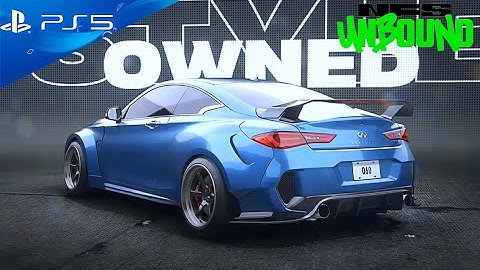 Infiniti Q60s | Need for Speed Unbound (PS5) Car Customization Gameplay