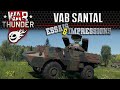 War thunder  vab santal  des missiles antiarien franais mistral  la sauce piquante