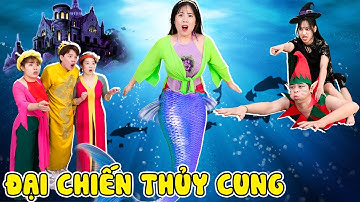 Nàng Tiên Cá Tấm Đại Chiến Thủy Cung Thoát Khỏi Tay Búp Bê Phù Thủy | Miu Miu TV