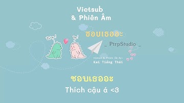 ชอบเธออะ [Vietsub & Phiên Âm] Thích cậu á - PtrpStudio