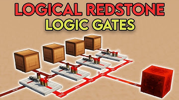 Basics of Logical Redstone #1 Logic Gates