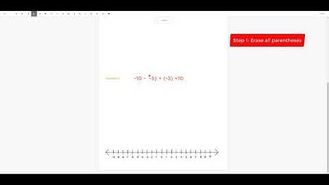 Adding and Subtracting Integers Using the Box Method