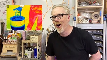Adam Savage has fun with a FLIR Thermal Imaging Camera!