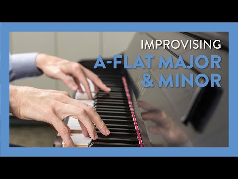 Improvising with A-flat Major & Minor - Hoffman Academy Piano Lesson 93