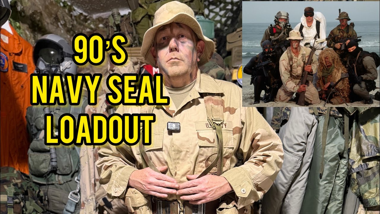 Early 90's Navy Seal Loadout & 10K military surplus FANS! - YouTube